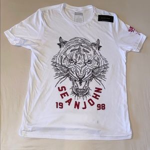 🆕L Sean John white T-shirt